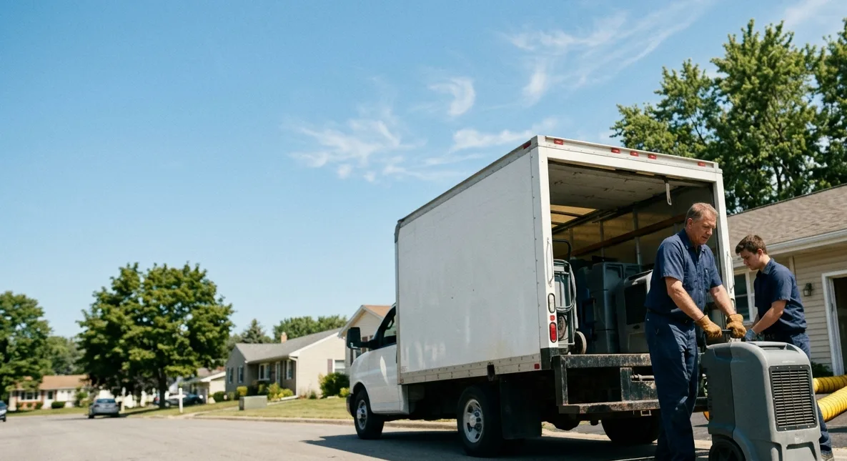 Water Damage Cleanup in Mayville, WI near me